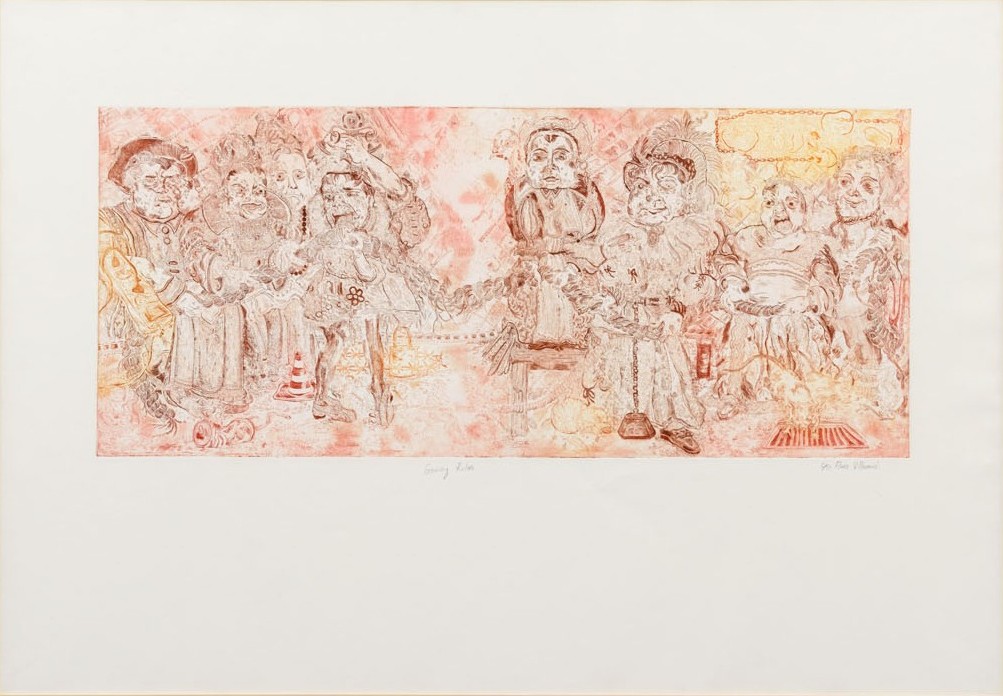 Flora Villaumie, Gaming Rules. Les règles d’un jeu impassible, acquaforte, lastra 45 x 80 cm, carta 76 x 102 cm, edizione 2 di 1, 2025