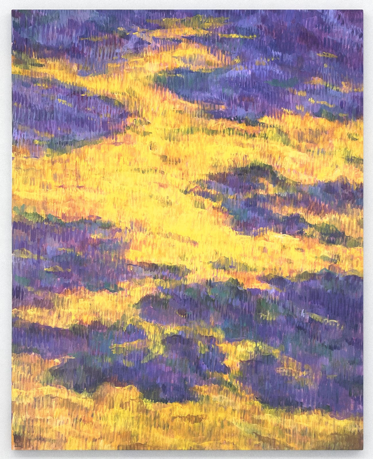 Matteo Silverii, Hyésouhyiós -Ginestra Viola, acrilico su tela, 100 x 80 cm, 2021 Matteo Silverii, Hyésouhyiós -Ginestra Viola, acrilico su tela, 100 x 80 cm, 2021